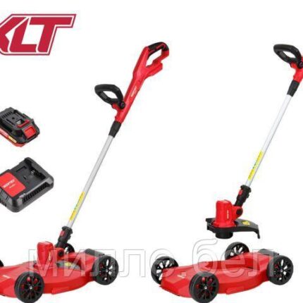 Триммер аккум. WORTEX TB 2818 ALL1 XLT SET 18В, шир.скаш.300 мм, авт.подача лески, леска 1.6 мм (2 Ач акб и