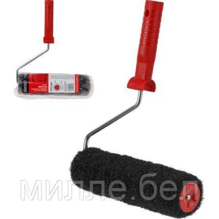 Валик для нанесения шпатлевки и штукатурки 44-250мм с ручкой 8мм STARTUL PROFI (покраска стен и фасадов)