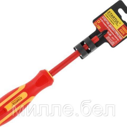 Отвертка "+" №2 100мм диэлектрическая PH STARTUL MASTER (ST3050-210) (крестовая Phillips)