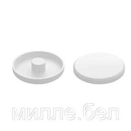 Заглушка для анкера рамного 10 мм, декоративная белая (1000 шт в пакете) STARFIX