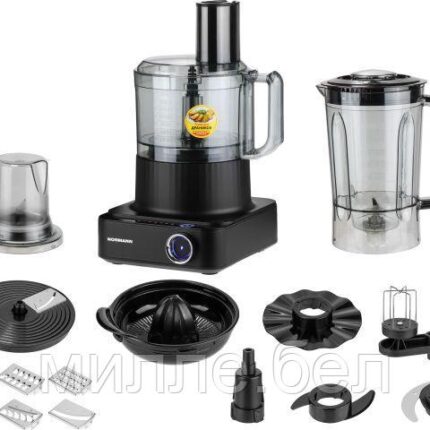 Кухонный комбайн NORMANN AFP-951 (ОТГРУЗКА ТОЛЬКО ПО ЭТН/ЭТТН | 1300 Вт, 6 скор.+ импульс. реж., 14 функций,