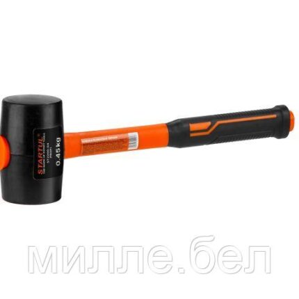 Киянка резиновая черная 0,45кг с фибергл. рукояткой STARTUL PROFI (ST2200-04)