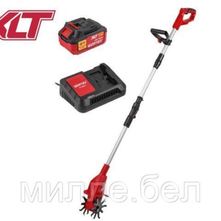 Аккум. культиватор WORTEX CRC 3018 XLT SET (18 В, шир. 10,5 см.)