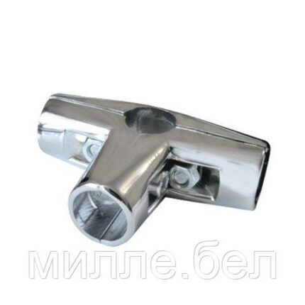 Соединение Т-образное  для 4 труб, хром STARFIX