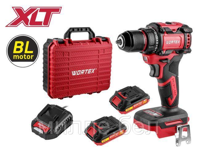 Аккум. дрель-шуруповерт WORTEX BD 2025 DLi в чем. ALL1 XLT БЕСЩЕТ, 18 В, 50 Н*м, 2х1,5 А*ч, БЗП 10 м (ОТГРУЗКА