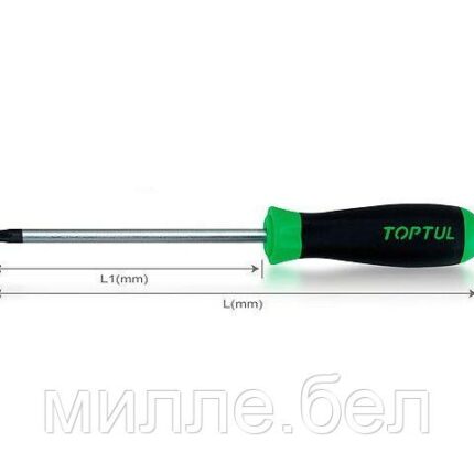 Отвертка TORX T27x100мм TOPTUL