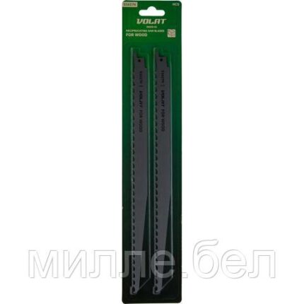 Пилка сабельная по дереву S1617K (2 шт.) ВОЛАТ (300мм, полотно для сабельной пилы, пропил прямой, грубый,