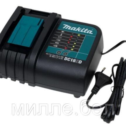 Зарядное устройство MAKITA LXT DC 18 SD (14.4 - 18.0 В, 3.0 А, стандартная зарядка, картонная упаковка)