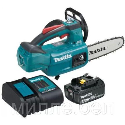 Аккум. пила цепная MAKITA LXT DUC204SF шина 20 см (8"), 3/8, 1.1 мм (18V / 1х3.0 Ah / BL / Шина 20 см)