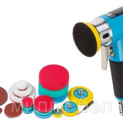 Пневмошлифмашина эксцентриковая DGM DTP-0750 (25 мм (1"), 50 мм (2"), 75 мм (3"),Эксецнтр.:1,5 мм,16 000