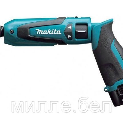Аккум. шуруповерт MAKITA TD 022 DSE в сумке+ аксессуары (7.2 В, 2 акк., 1.0 А/ч Li-Ion, 1 скор., 25 Нм, шурупы