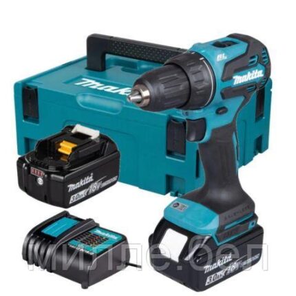 Аккум. дрель-шуруповерт MAKITA DDF490SFJ в чем. (ОТГРУЗКА ТОЛЬКО ПО ЭТН/ЭТТН | 18.0 В, 2 акк., 3.0 А/ч Li-Ion,