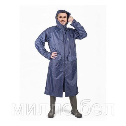 Плащ-дождевик ПВХ "Тайфун"  р.56-58 рост 182-188 синий (синий) (WATERWAY)
