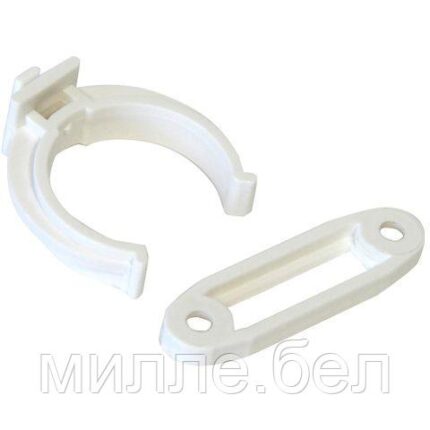 Клипса для кухонной опоры универсальная белая (4 шт в зип-локе) STARFIX