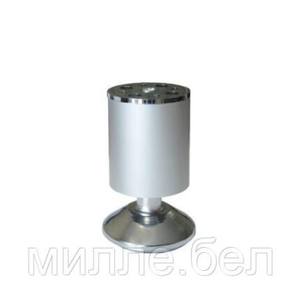 Опора мебельная круглая d50 99-106 мм, алюмин. STARFIX