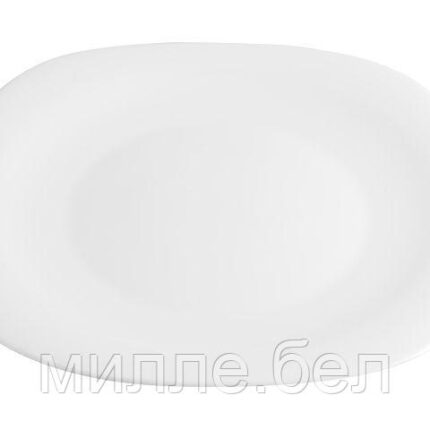 Тарелка обеденная стеклокерамическая, 278 мм, квадратная, серия QUADRO (Квадро), DIVA LA OPALA (Quadra