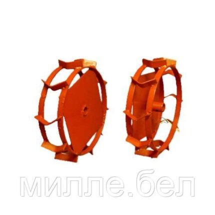 Грунтозацепы (комплект) KF для V-400, V-500 (диам.340мм, шир 90мм, 2 обруча) (ВРМЗ) (красный)