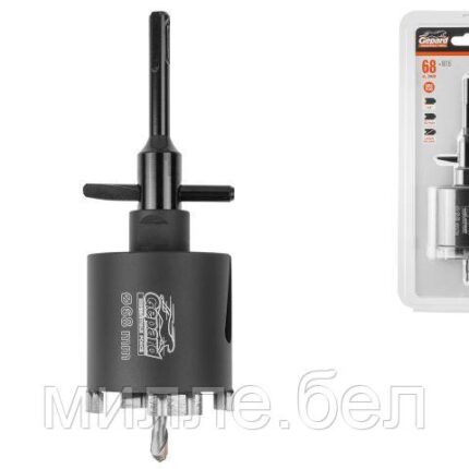 Коронка алмазная d 68мм железобетон GEPARD (GP2079-68) (безударная)