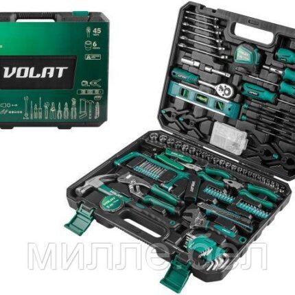 Набор инструментов 168пр. ВОЛАТ (1/4", 3/8", 6 граней)