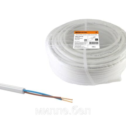 Провод ПВС 2х4,0 (бухта 100м) Б TDM