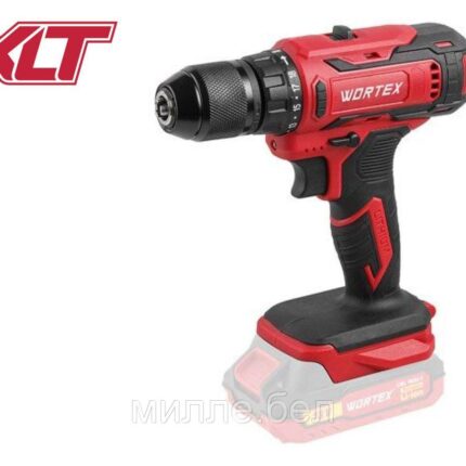 Аккум. дрель-шуруповерт WORTEX BD 1820-1 Li в кор. ALL1 XLT SOLO 18 В, 30 Н*м, БЗП(мет.) 13 мм (ОТГРУЗКА