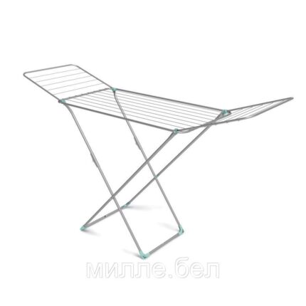 Сушилка для белья напольная складная, 18м, 180х53х108, цвет серебро, NIKA (18м, 181 х 53 х 108, цвет серебро)