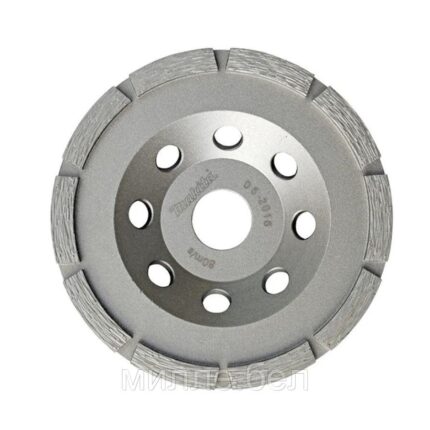 Алмазная чашка однорядная "Эконом" 125х22,23 мм  D-60682 MAKITA (для грубой обработки)