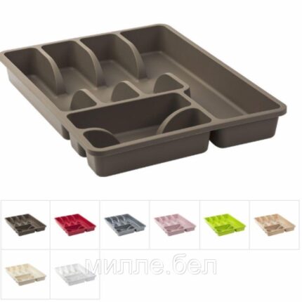 Лоток для столовых приборов Fiona M (Фиона M) 38х29 см, DRINA (цвета в ассортименте)