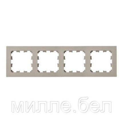 Рамка 4-местная песочная, Astrum, BYLECTRICA