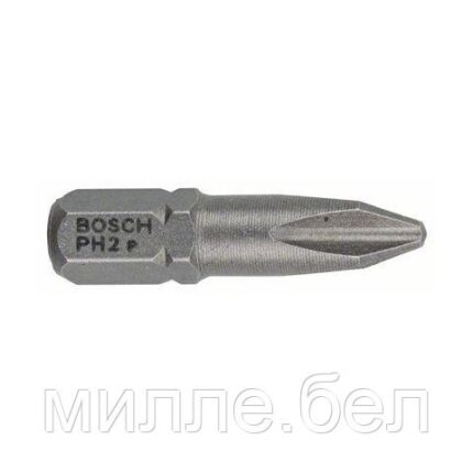 Насадка (бита) крестообразная PH2 25 мм BOSCH Extra Hart (посадочн. шестигранник 1/4 ")