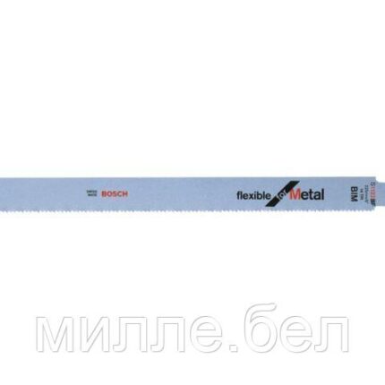Пилка сабельная по металлу S1122BF (5 шт.) BOSCH (пропил прямой, тонкий, для подгоночных пропилов)