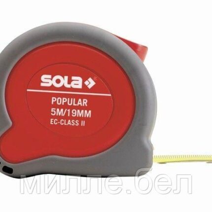 Рулетка  3м/13мм "Popular" PP 3m (SOLA)