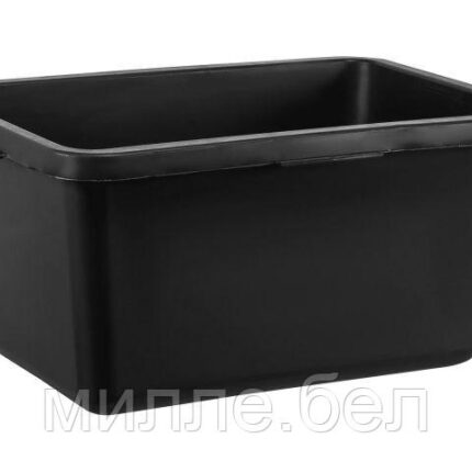 Контейнер строительный прямоугольный 45л ВОЛАТ (Таз, толщина стенки – 2,2 мм)