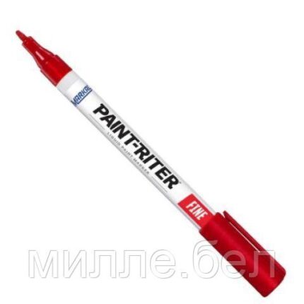 Маркер промышл. перманентный на основе жидк. краски MARKAL PAINT-RITER FINE КРАСНЫЙ (Толщина линии 1,5 мм.