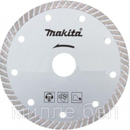Алмазный круг 230х22 мм по бетону Turbo MAKITA (сухая резка)