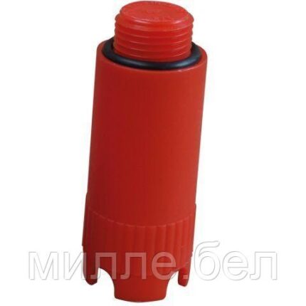 Заглушка монтажная 1/2 красная, FV Plast (Под заказ кратно коробкам)