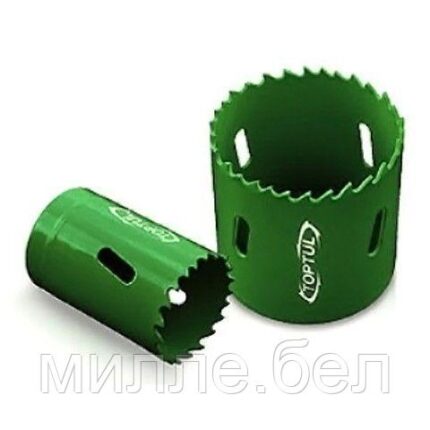 Коронка биметаллическая d27мм TOPTUL (использовать с направляющим сверлом SAAD1401)