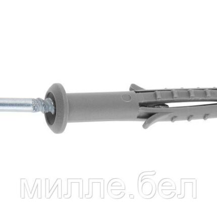 Дюбель-гвоздь с усом 6х40 мм полипропилен гриб (50 шт в пласт. конт.) STARFIX