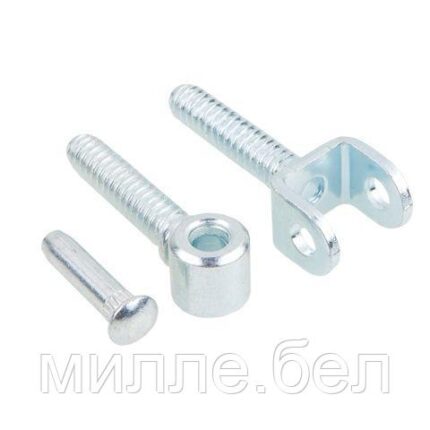 Петля ввертная ПВв1 1,75мм, цинк STARFIX (с резьбой под дерево)