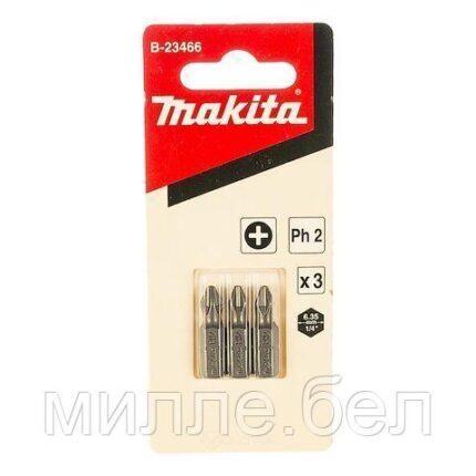 Насадка PH2, 25 мм, C-form MAKITA 3 шт.
