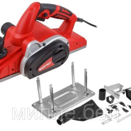 Рубанок электрический WORTEX PL 3010 в кор. 1200 Вт, шир. до 110 мм, глуб. до 3,1 мм (Длина шнура 2 м, 4.8