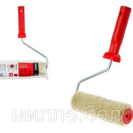 Валик "STARTEX" 40-250мм с ручкой 8мм STARTUL MASTER (ворс 12 мм, покраска стен и фасадов, полиакрил нитяной