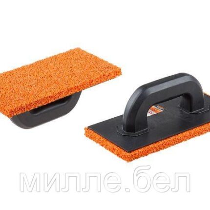 Терка пластм. с резиновой губкой 130х270х16мм STARTUL MASTER (ST1063-02) (для гипсовой штукатурки)