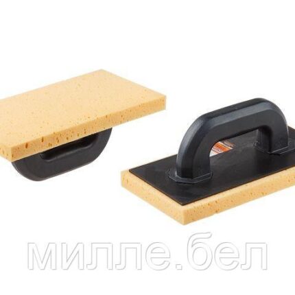 Терка пластм. с гидрогубкой 140х270х22мм STARTUL MASTER (ST1067-01) (для влажной затирки гипсовой штукатурки и