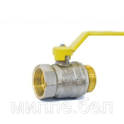 Кран шаровый 3/4" нар.-вн. ручка (ГАЗ) PN40, LD