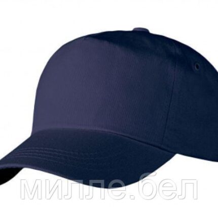 Кепи-бейсболка (темно-синий) застёжка-пластик