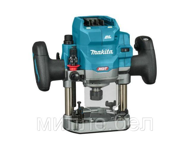 Аккум. фрезер погружной MAKITA XGT RP001GZ в кор. (40В, 1650 Вт, цанга 12 мм, 25000 об/мин, без АКБ и ЗУ)
