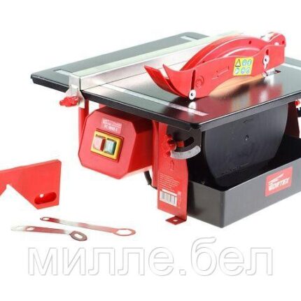 Плиткорез электрический WORTEX TC 1865 C в кор. 650 Вт, 180 мм, глубина до 35 мм (с диском, водная система