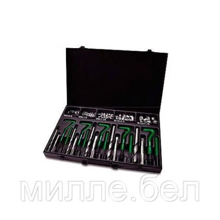 Набор для восстановления резьбы 130шт (M5,M6,M8,M10, (TOPTUL)