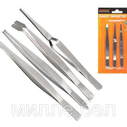Набор пинцетов 4пр. STARTUL STANDART (ST9110-04)